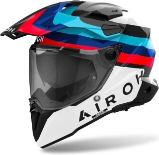 AIROH Enduro moto přilba COMMANDER 2 Doom lesklá černá 