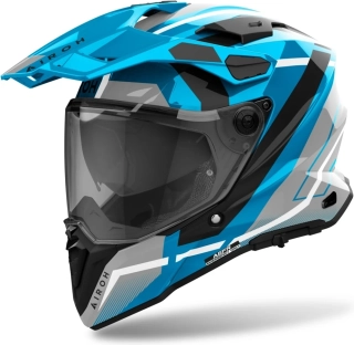 AIROH Enduro moto přilba COMMANDER 2 Mavick lesklá modrá
