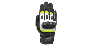 OXFORD kožené rukavice RP-6S černé/žluté fluo/bilé