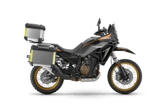 QJMOTOR SRT 800 RX černá + KUFRY ZDARMA