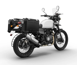 hliníkové kufry HIMALAYAN 450, 411, SCRAM 411 černé