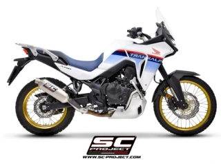 SC-PROJECT Rally Raid titanový výfuk Honda Transalp XL750 2023-