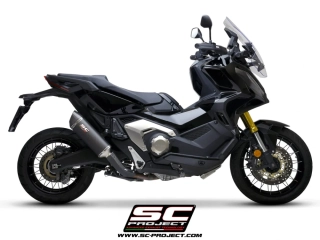 SC-PROJECT Oválný karbonový výfuk Honda X-ADV 750 2021-