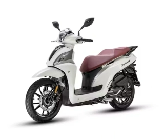 SYM SYMPHONY ST 125i EU5 bílá + KUFR ZDARMA
