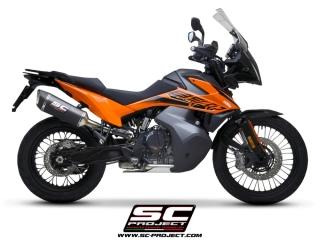 SC-PROJECT Karbonový výfuk SC1-R KTM 890 ADVENTURE 2021-