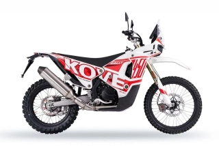 KOVE 450 RALLY nízká červená + VOUCHER 10.000 KČ
