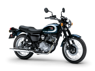 KAWASAKI W230  MY2025 Metallic Ocean Blue / Ebony 