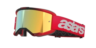 Alpinestars brýle VISION 5 BLAZE, ALPINESTARS (červená, zrcadlové zlaté plexi) 2025