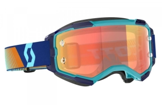 SCOTT Motokrosové brýle Goggle FURY modro oranžové 