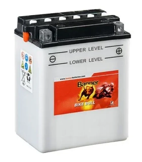 MOTOBATERIE 12V, YB9-B, 9AH, BANNER BIKE BULL 135X75X139
