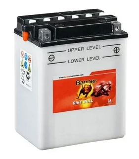 MOTOBATERIE 12V, YB14L-A2, 14AH, 190A, BANNER BIKE BULL 134X89X166
