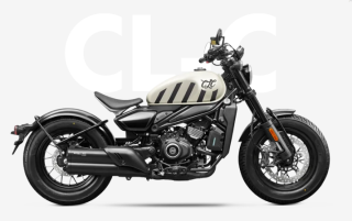 CFMOTO 450CL-C BOBBER Ivory White
