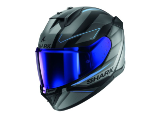 SHARK Integrální moto přilba D-SKWAL 3 Sizler mat černá šedá modrá