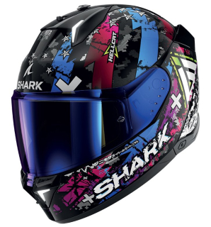 SHARK Integrální moto přilba Skwal i3 Hellcat