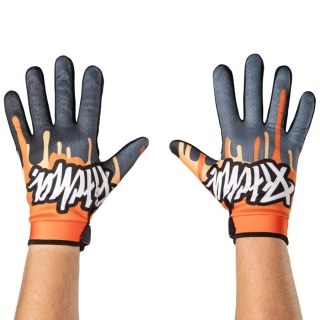 PITCHA moto rukavice DRIPP orange black
