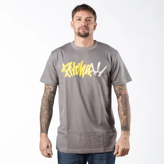 PITCHA Tričko CAMEL TOE grey yellow
