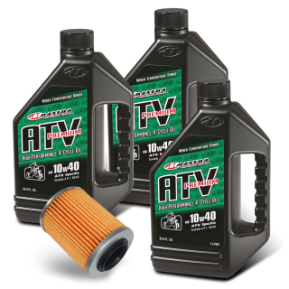 Sada na výměnu motorového oleje + filtr - Linhai M565L, M570L, Promax 570 & 650, T-Boss 570