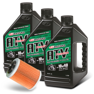 Sada na výměnu motorového oleje + filtr pro CAN-AM: Gen 1 (Outlander+Renegade 650/800) Gen 2 (Outlander+Renegade 570/650/800/850/1000)