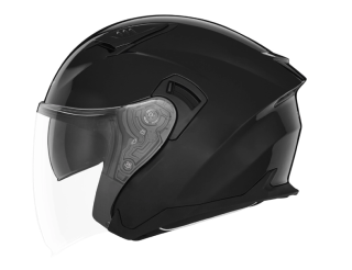 NOX Otevřená moto přila N130 černá lesklá
