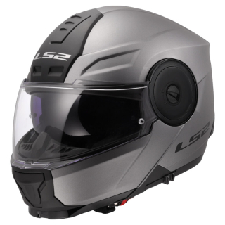 LS2 Výklopná moto přilba FF902 SCOPE Matt titanium 