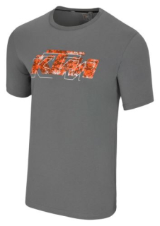 KTM Pánské tričko LOGO TEE GREY