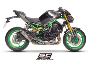 SC-PROJECT KAWASAKI Z900 2025- Titanový výfuk S1 homologovaný 