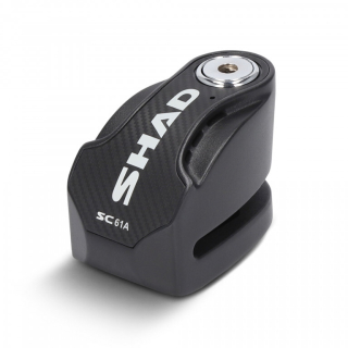 Zámek na kotouč s alarmem SHAD C0S6100A SC61A černý průměr čepu 6mm