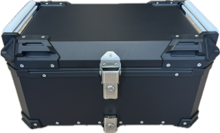 Kufr hliníkový DB TopCase 65L černý + plotna + síťka na zavazadla zdarma