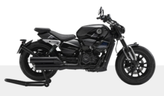 Benelli Leoncino 400 Bobber midnight black