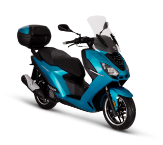 Peugeot PULSION 125I ALLURE ABS - amazonite satin blue + box zdarma