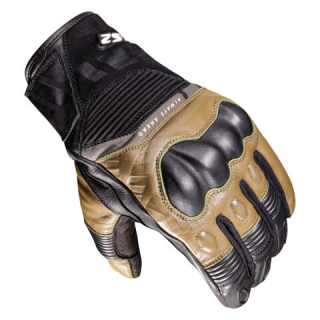 LS2 Pánské kožené moto rukavice OCTANE WP LEATHER MAN GLOVES BROWN