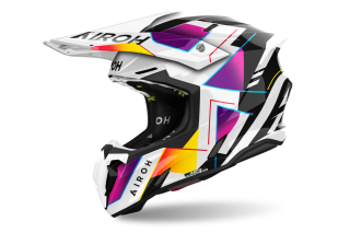 AIROH Motokrosová přilba TWIST 3 Rainbow lesklá