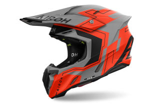 AIROH Motokrosová přilba TWIST 3 Dizzy matná fluo oranžová