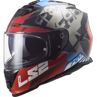 LS2 Integrální moto přilba FF800 Storm SPRINTER Black Red Titanium
