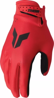 THOR Pánské motokrosové rukavice LAUNCHMODE Red