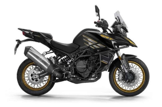 QJMOTOR SRT 900 SX černá - kufry zdarma