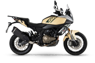 QJMOTOR SRT 600 SX písková- kufry zdarma