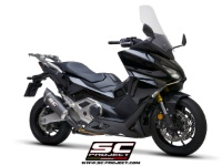SC-PROJECT výfuk z uhlíkových vláken  SC1-R Honda Forza 750 (2021-2024)