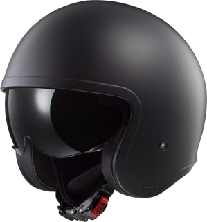 LS2 Otevřená moto přilba OF599 SPITFIRE II SOLID MATT BLACK
