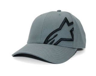 ALPINESTARS kšiltovka CORP SNAP 2 HAT šedá černá