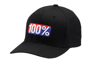 100% kšiltovka CLASSIC Flexfit černá
