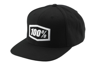 100% kšiltovka ICON Snapback dětská černá vel. UNI