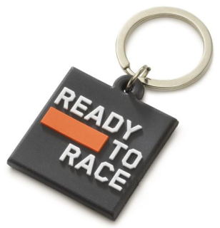KTM přívěšešk na klíče LOGO RUBBER KEYHOLDER BLACK