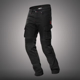 4SR moto jeansy Tourismo black