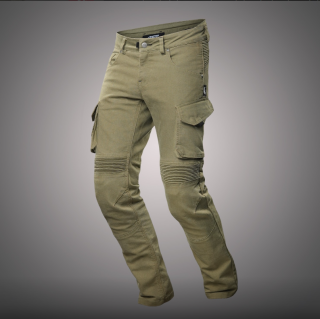 4SR moto jeansy Tourismo green