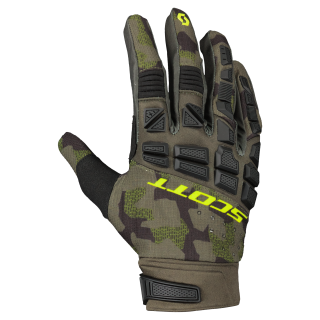 SCOTT rukavice Glove X-Plore Pro green camo/yellow