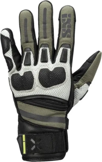 iXS Rukavice MONTEVIDEO-AIR 2.0 black green light grey
