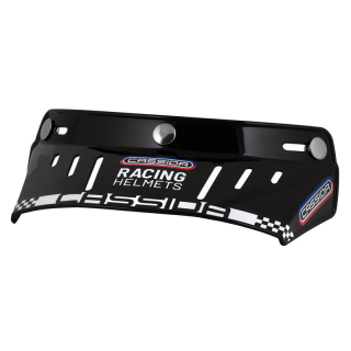 CASSIDA plochý kšilt Oxygen/Eso Racing Spirit (černý, cvakání na druky)