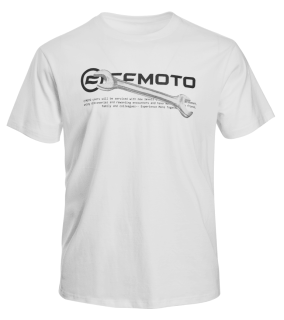 Tričko CFMOTO Wrench - bílá