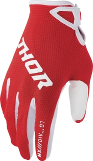 Moto rukavice THOR Ridemode Static Gloves červená